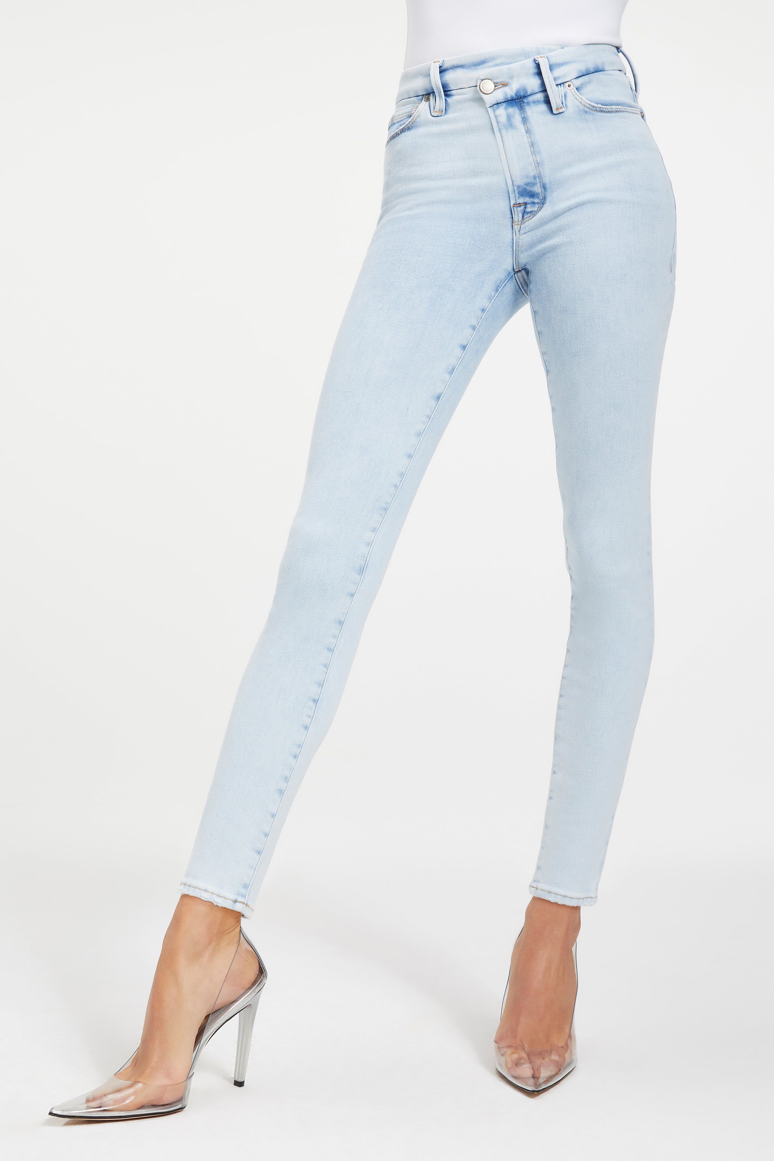 GOOD WAIST JEANS | INDIGO018 sold by Good American product image thumbnail 8