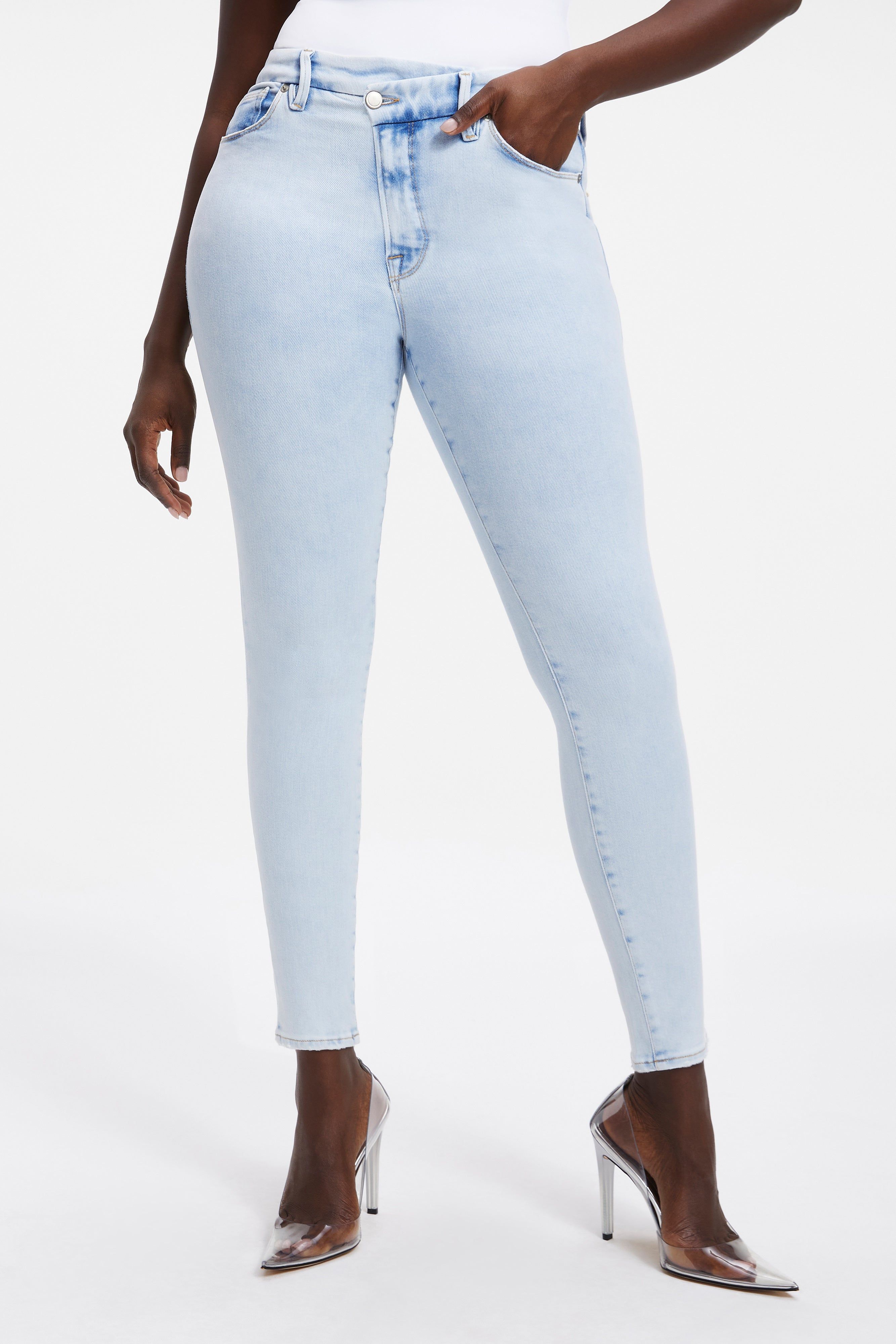 GOOD WAIST JEANS | INDIGO018 sold by Good American