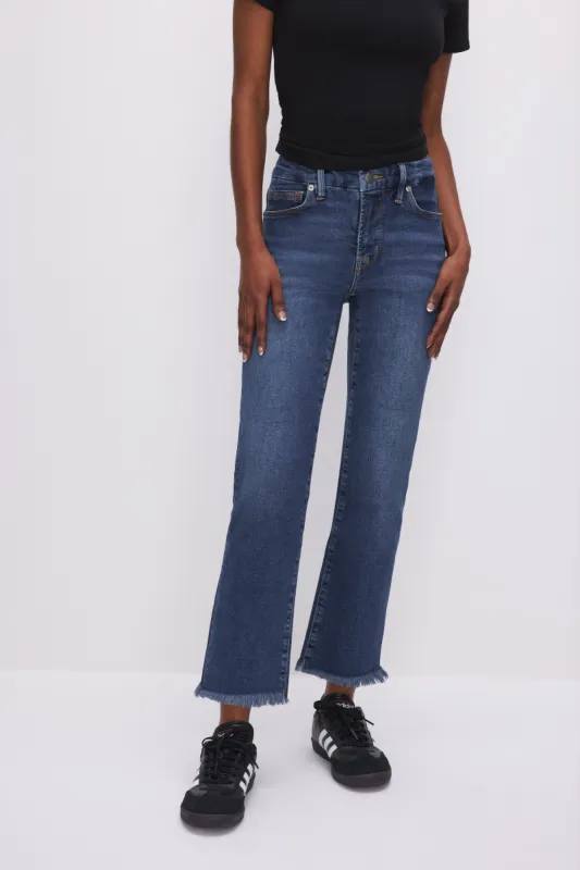 GOOD PETITE STRAIGHT JEANS | INDIGO273 sold by Good American