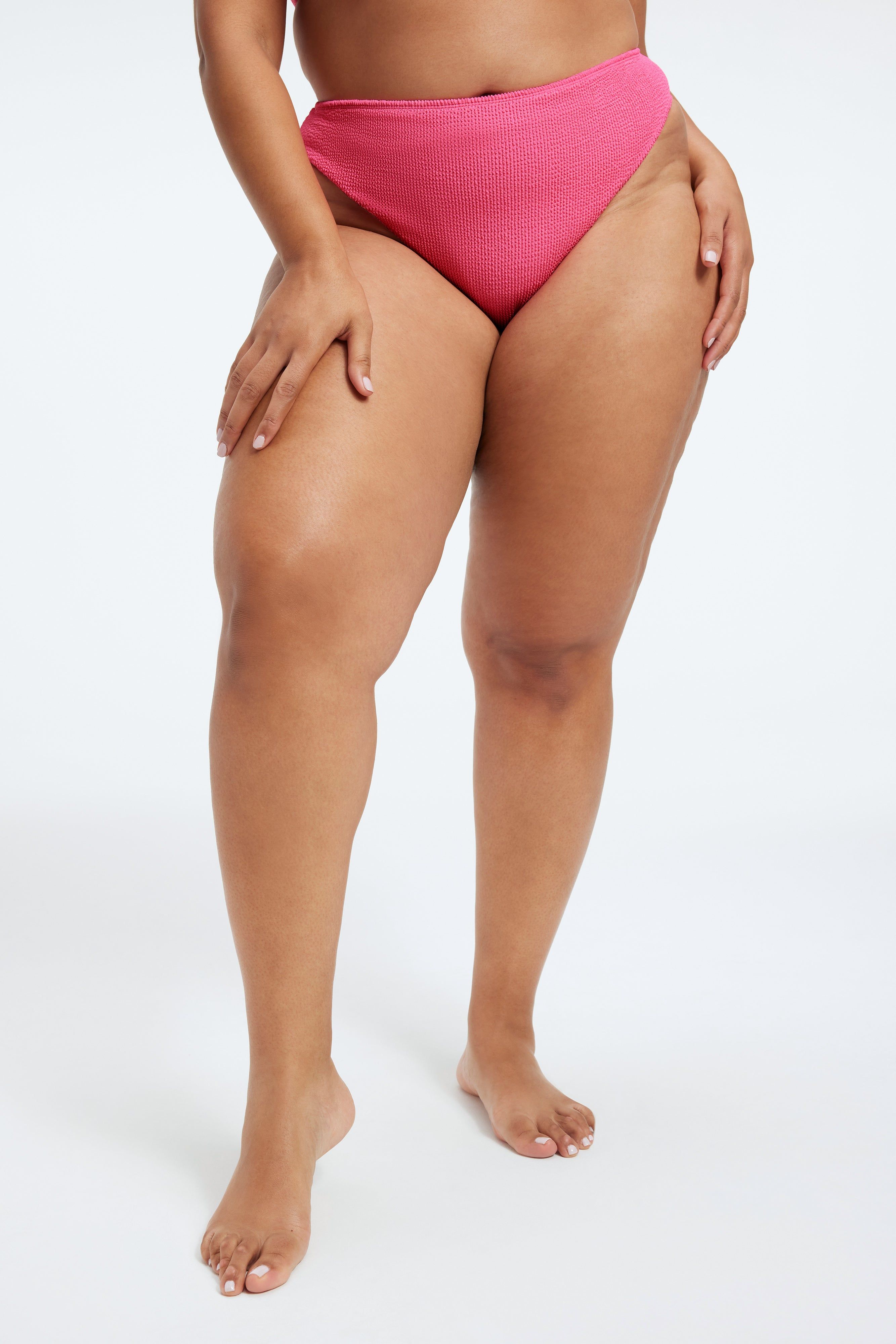 ALWAYS FITS CHEEKY BIKINI BOTTOM | BRIGHTPINK001 sold by Good American product image thumbnail 11