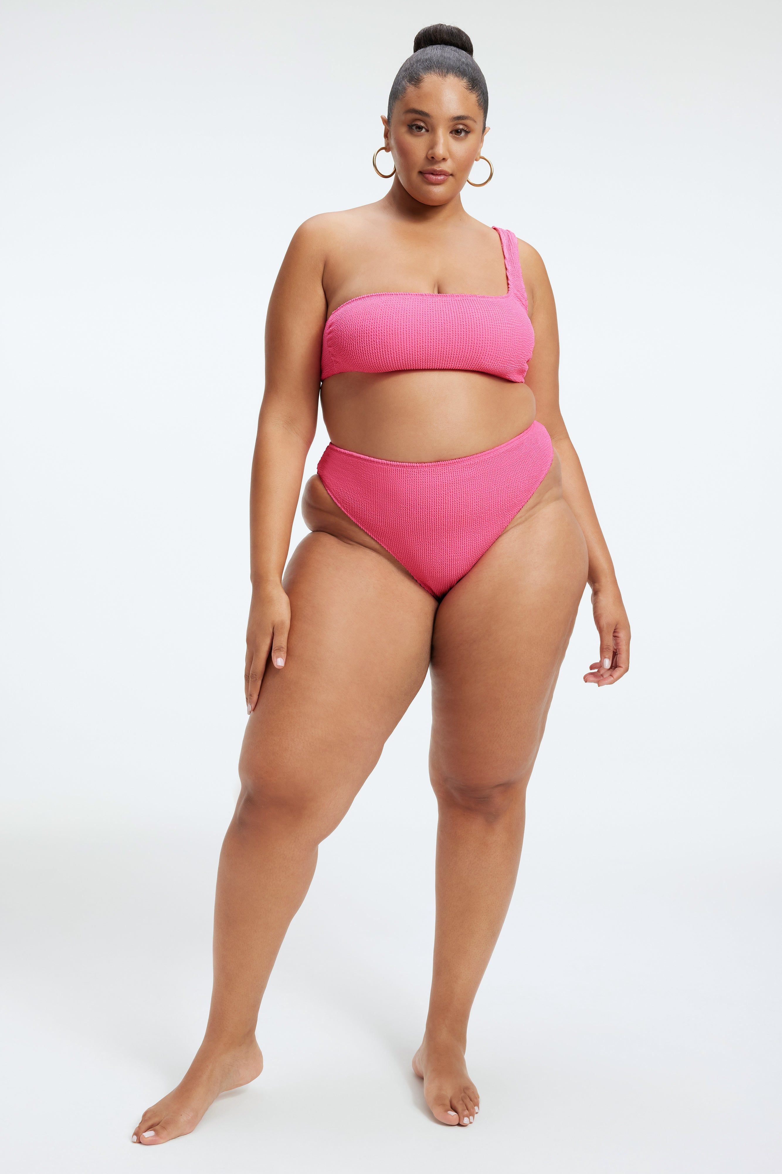 ALWAYS FITS CHEEKY BIKINI BOTTOM | BRIGHTPINK001 sold by Good American product image thumbnail 10