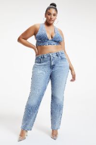 GOOD 90s JEANS | INDIGO301 sold by Good American
