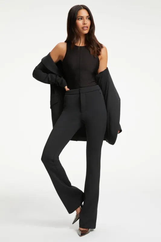 SCUBA BOOTCUT PANTS | BLACK001 sold by Good American