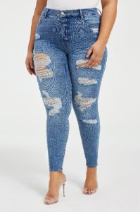 GOOD WAIST SKINNY JEANS | INDIGO426 sold by Good American