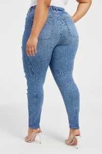 GOOD WAIST SKINNY JEANS | INDIGO426 sold by Good American