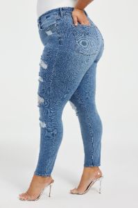 GOOD WAIST SKINNY JEANS | INDIGO426 sold by Good American
