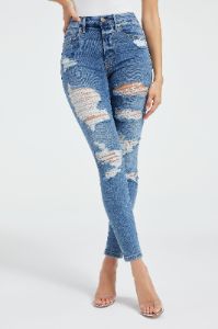 GOOD WAIST SKINNY JEANS | INDIGO426 sold by Good American