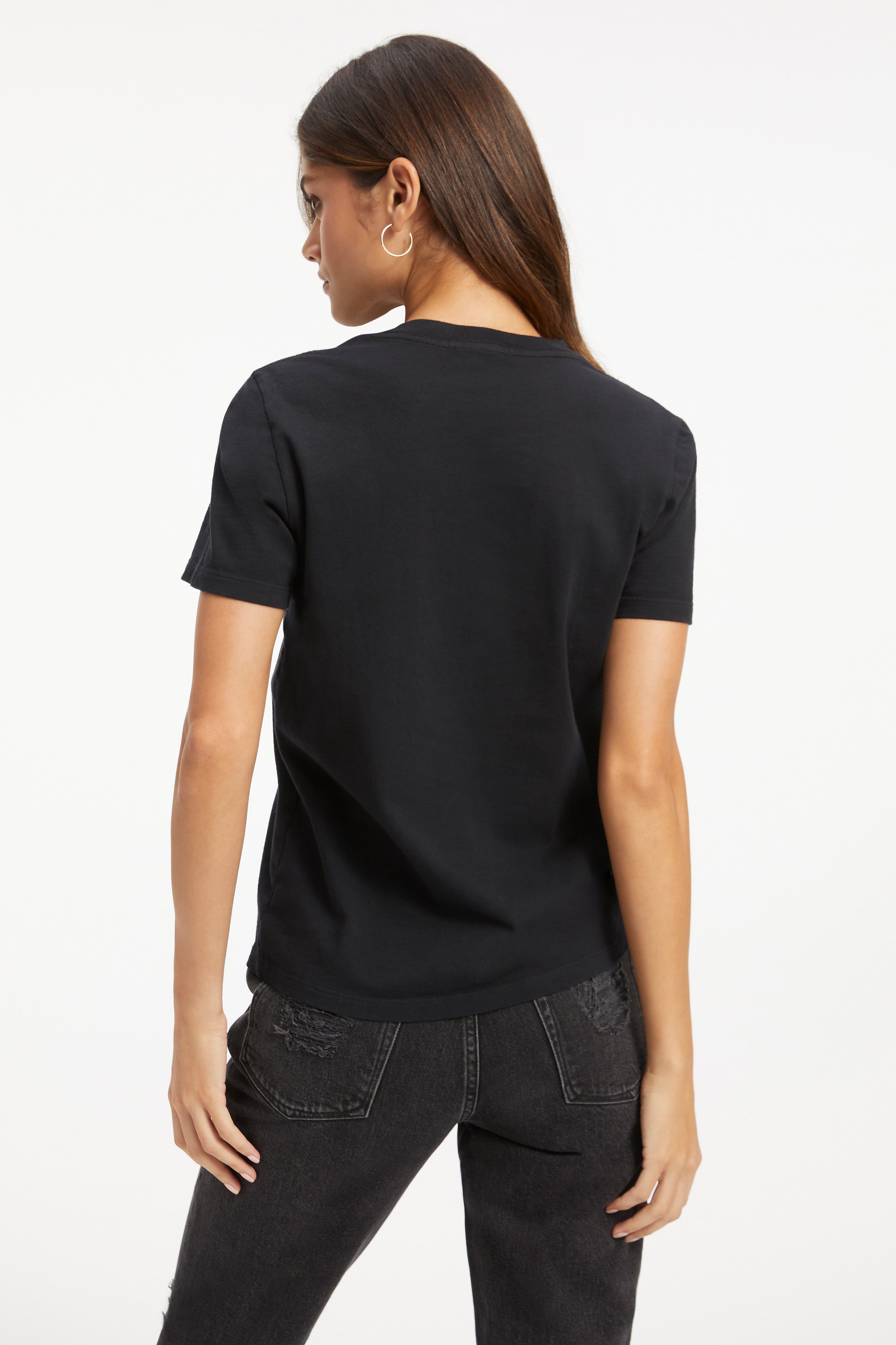 COTTON CLASSIC TEE | BLACK001 sold by Good American product image thumbnail 6