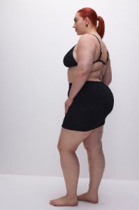 ALWAYS FITS MINI SKIRT | BLACK001 sold by Good American