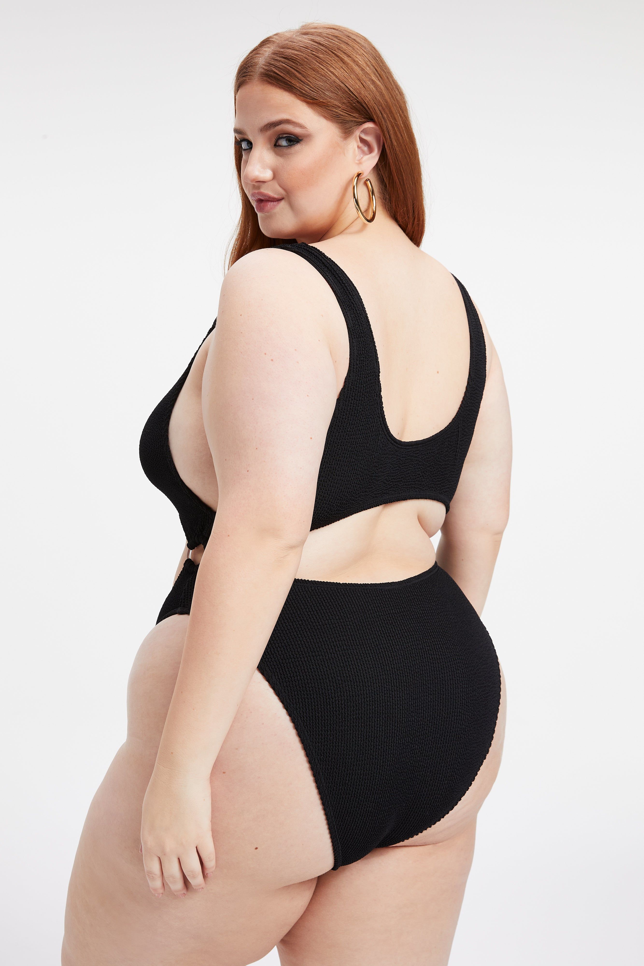 ALWAYS FITS MONOKINI | BLACK001 sold by Good American product image thumbnail 4