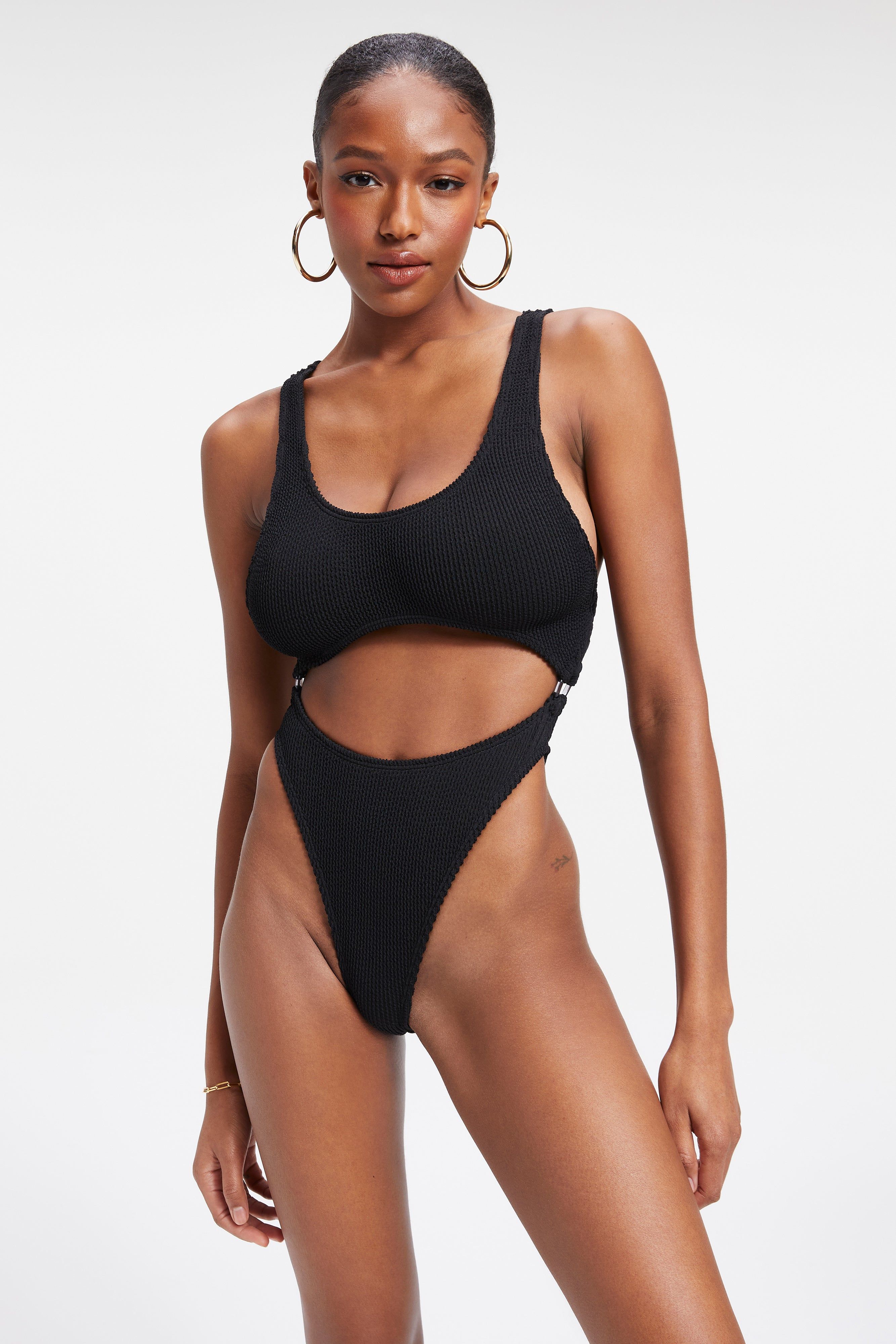 ALWAYS FITS MONOKINI | BLACK001 sold by Good American product image thumbnail 7