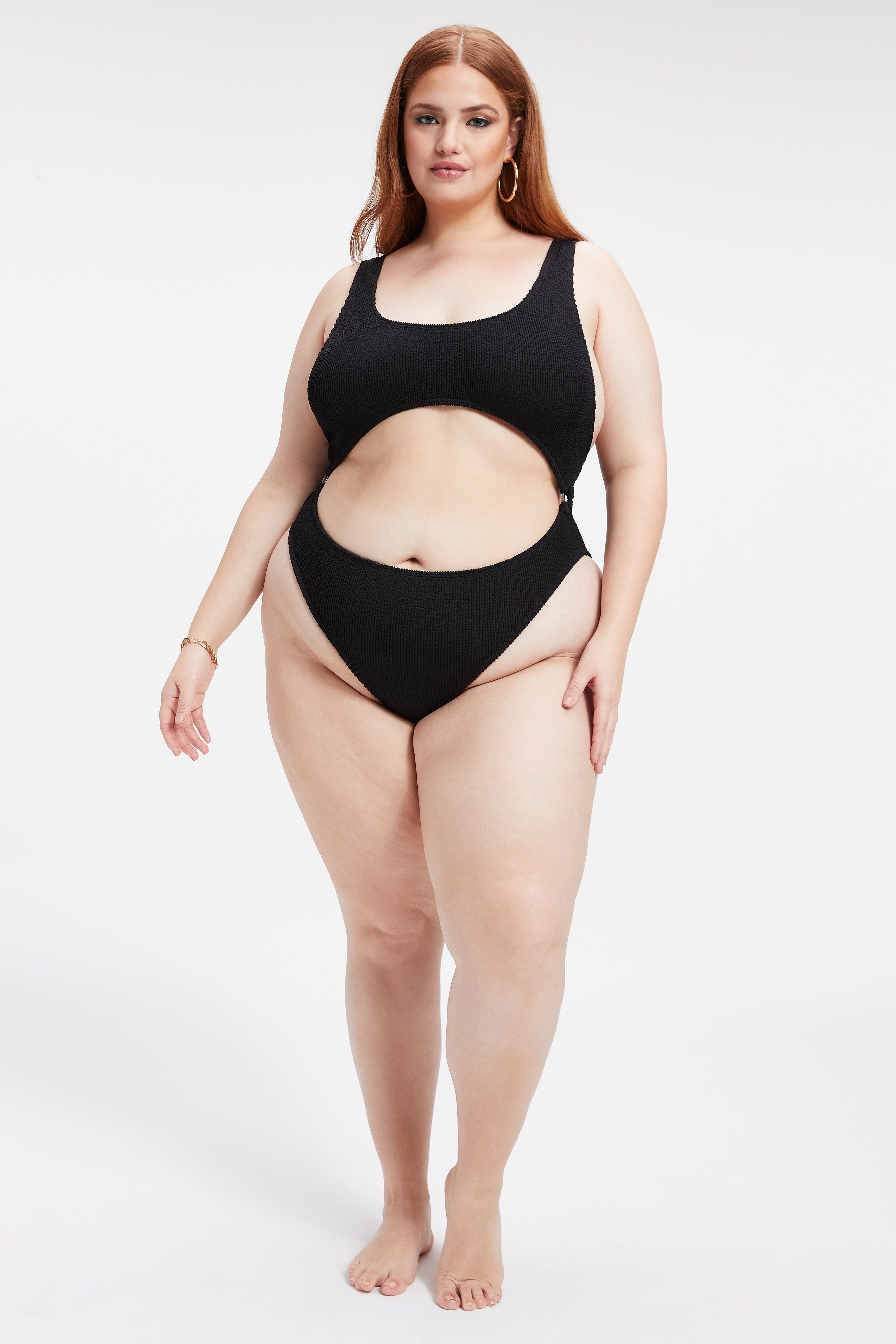 ALWAYS FITS MONOKINI | BLACK001 sold by Good American product image thumbnail 2