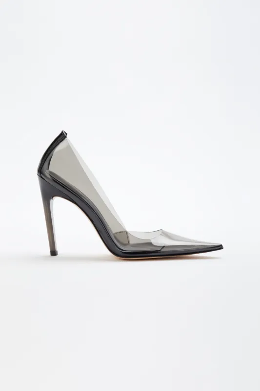 CINDER-F*CKING-RELLA PUMP | LIGHT SMOKE001 sold by Good American