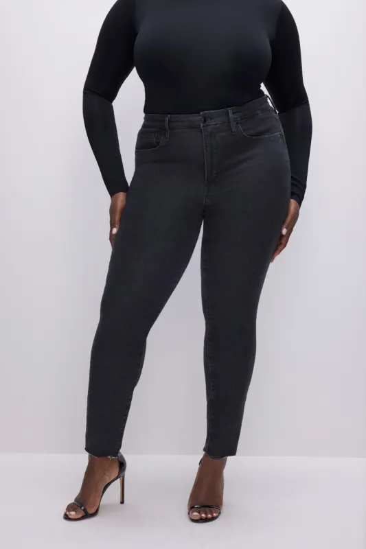 GOOD LEGS SKINNY JEANS | BLACK184 sold by Good American