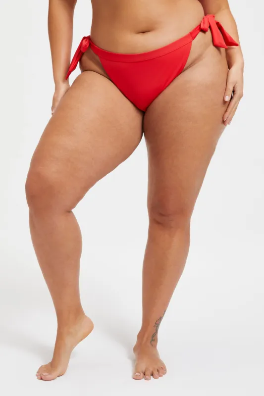 HIP HUGGER BOTTOM | BRIGHT POPPY 002 sold by Good American