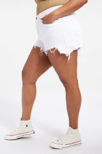 BOMBSHELL SHORTS | WHITE038 sold by Good American