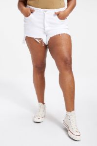 BOMBSHELL SHORTS | WHITE038 sold by Good American
