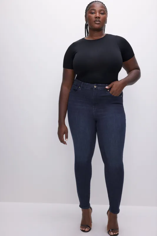 GOOD LEGS SKINNY JEANS | BLUE224 sold by Good American