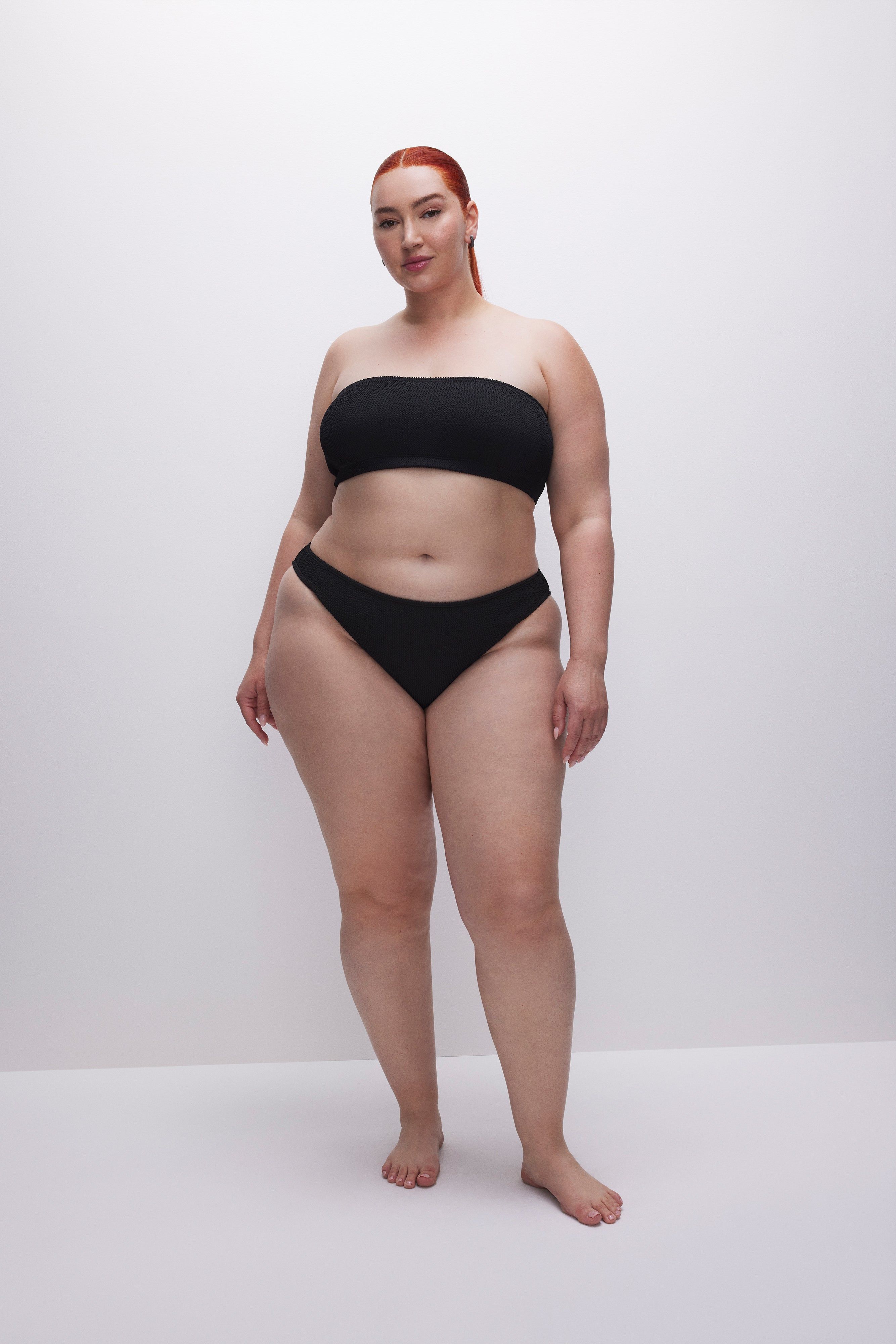 ALWAYS FITS SWIM BANDEAU | BLACK001 sold by Good American product image thumbnail 7