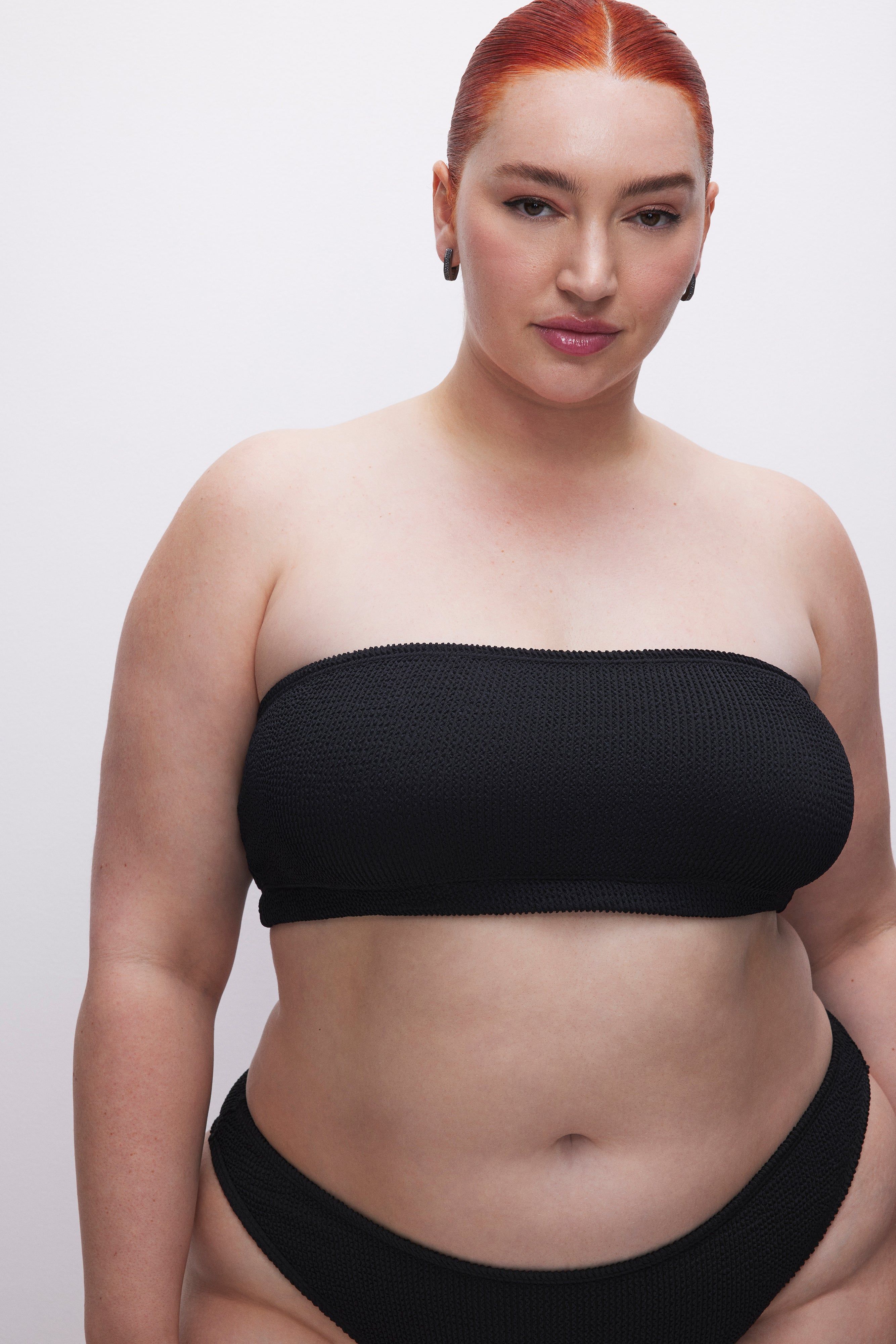 ALWAYS FITS SWIM BANDEAU | BLACK001 sold by Good American product image thumbnail 6