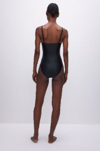 RUCHED WAIST ONE-PIECE SWIMSUIT | BLACK001 sold by Good American