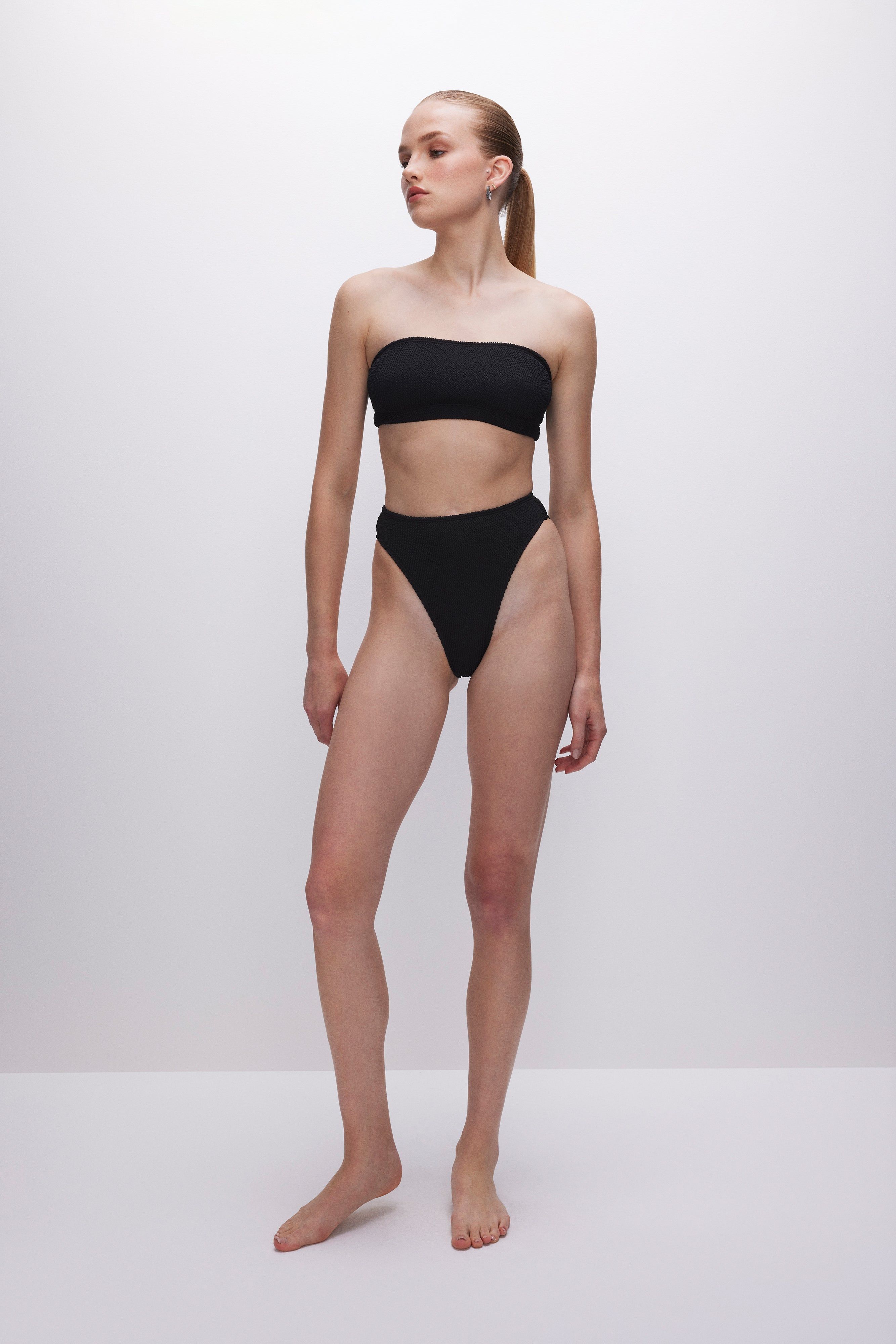 ALWAYS FITS SWIM BANDEAU | BLACK001 sold by Good American product image thumbnail 2