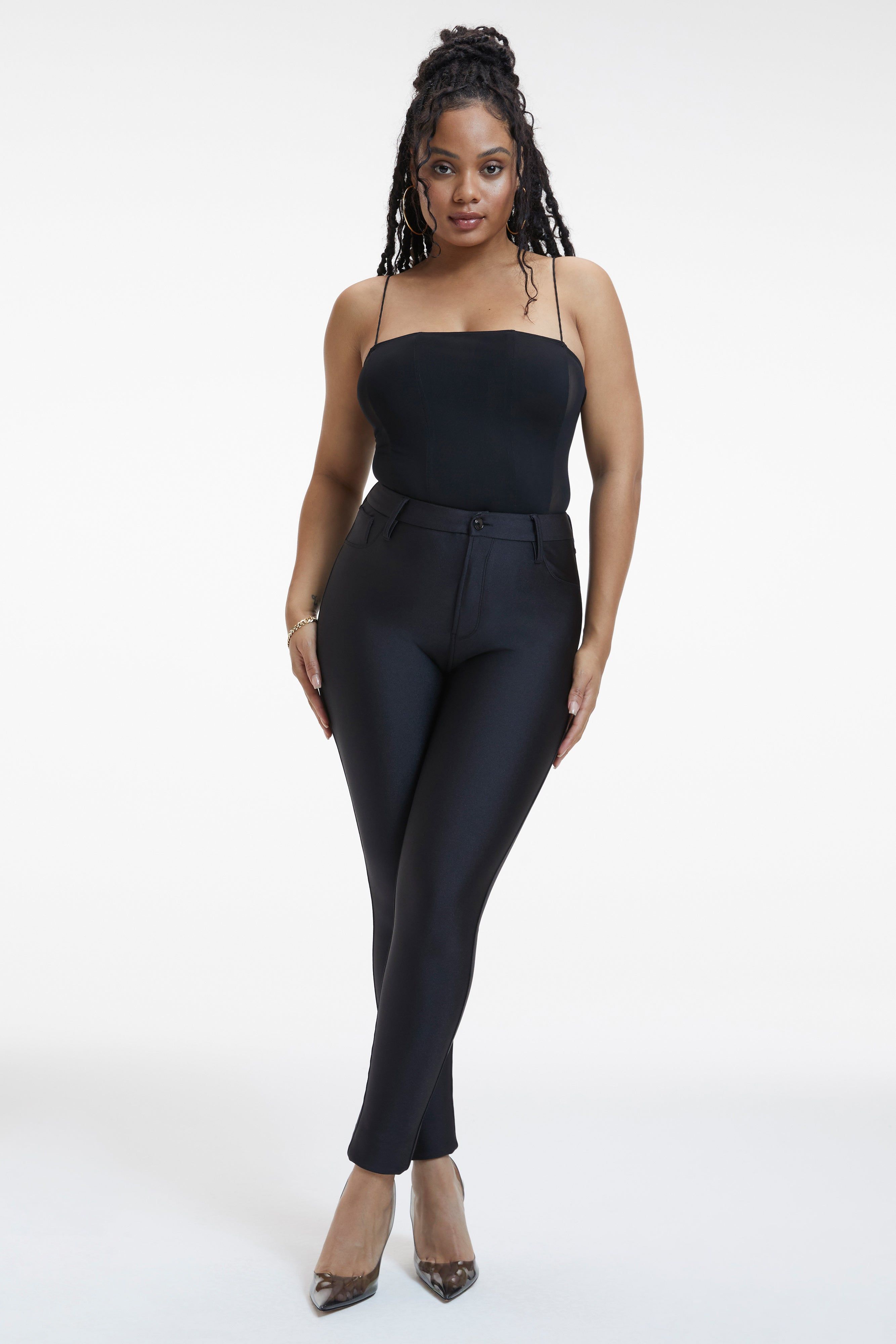 MESH CORSET BODYSUIT | BLACK001 sold by Good American product image thumbnail 13