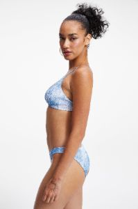 ALWAYS FITS TWIST BIKINI TOP | INDIGO TIE DYE002 sold by Good American