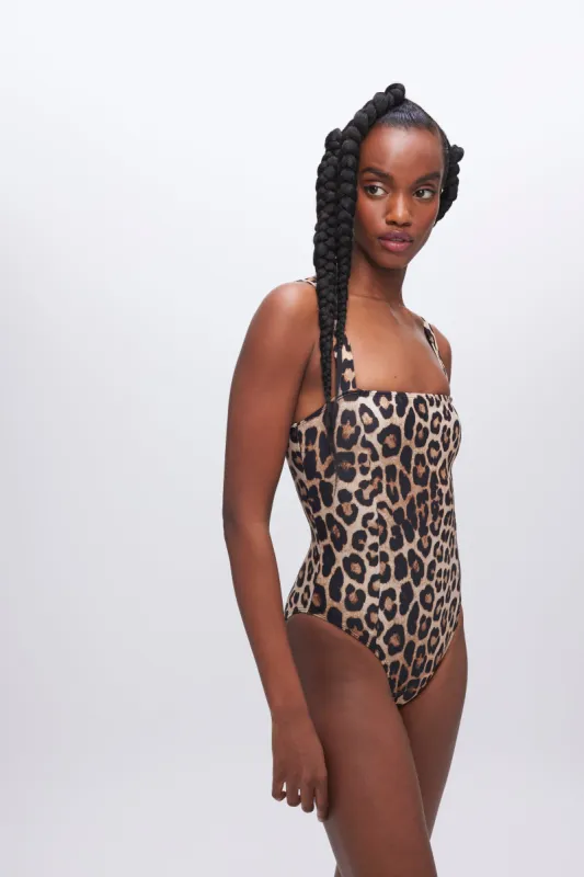 CONTOUR LEOPARD ONE-PIECE SWIMSUIT | GOOD LEOPARD003 sold by Good American