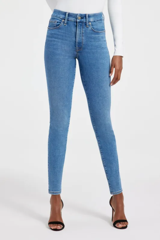 ALWAYS FITS GOOD LEGS SKINNY JEANS | DENETHICBLUE06 sold by Good American