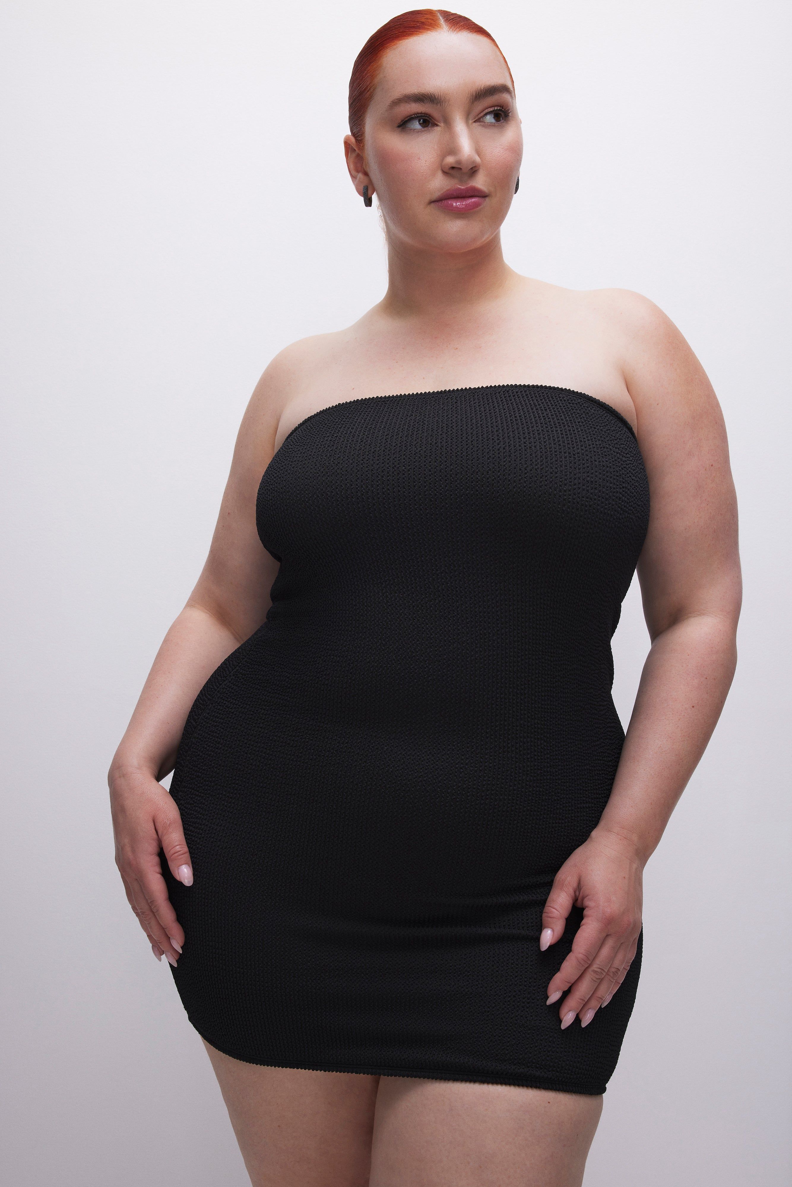 ALWAYS FITS TUBE DRESS | BLACK001 sold by Good American product image thumbnail 2