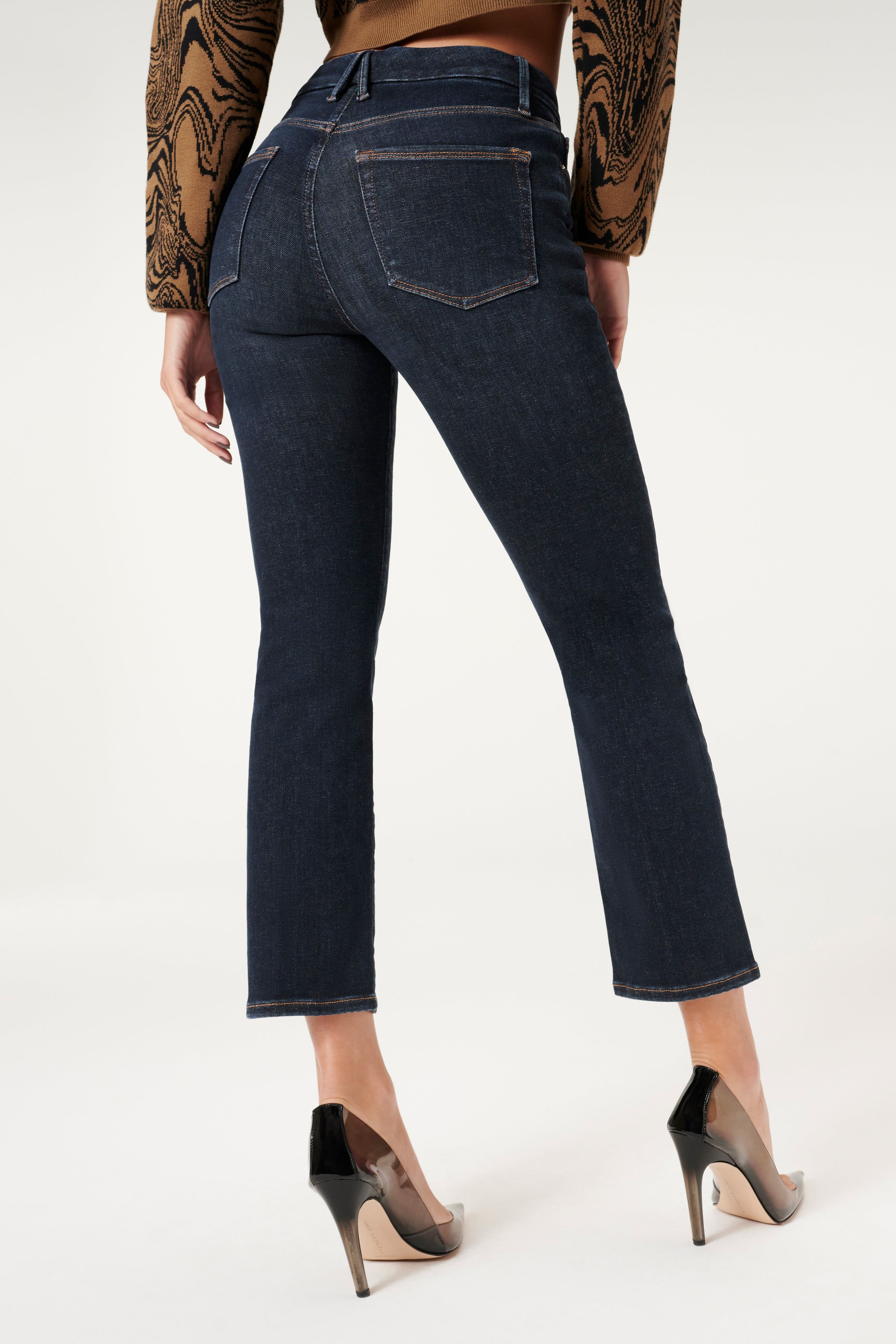 ALWAYS FITS GOOD STRAIGHT JEANS | BLUE241 sold by Good American product image thumbnail 5