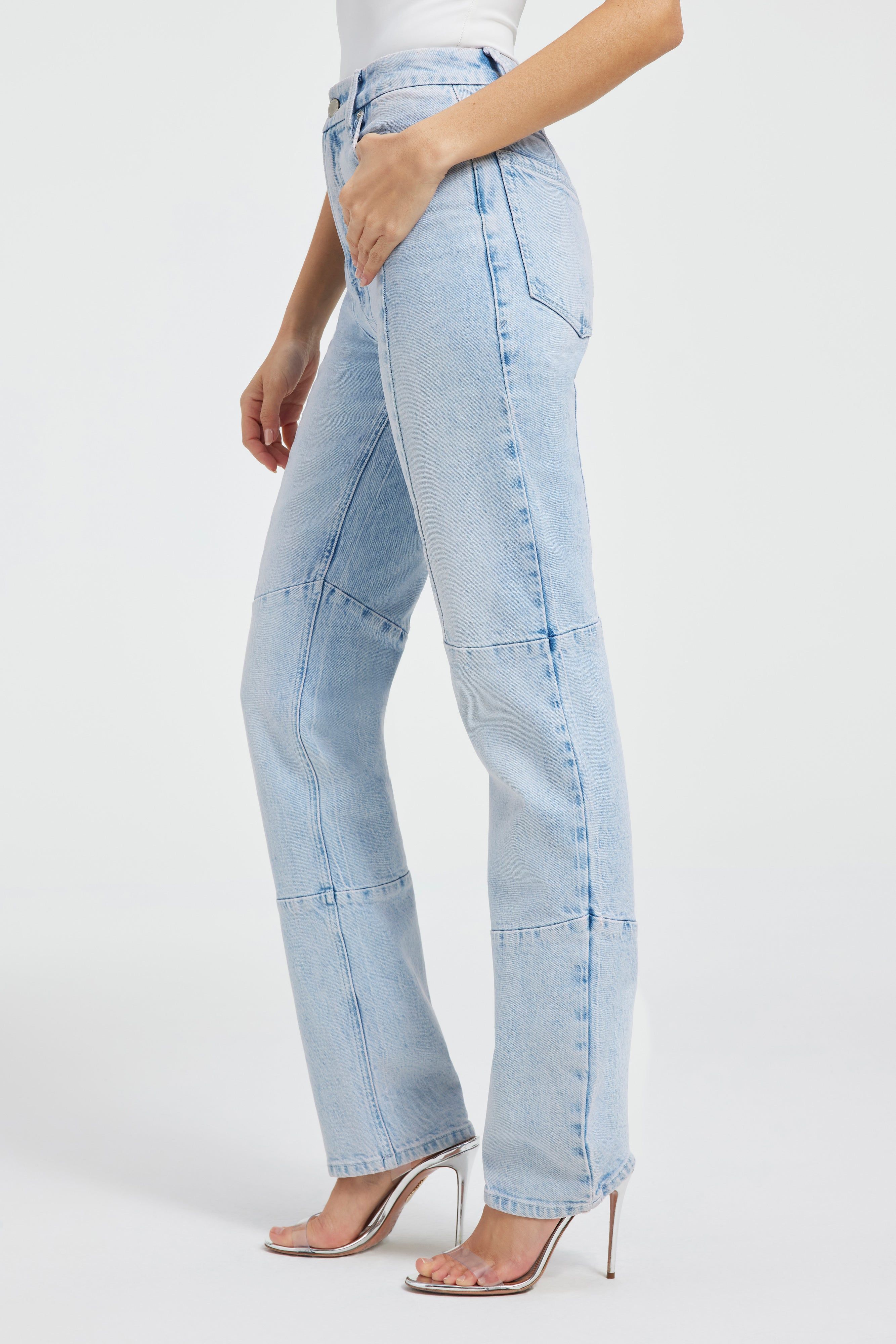 GOOD BOY JEANS | INDIGO389 sold by Good American product image thumbnail 4