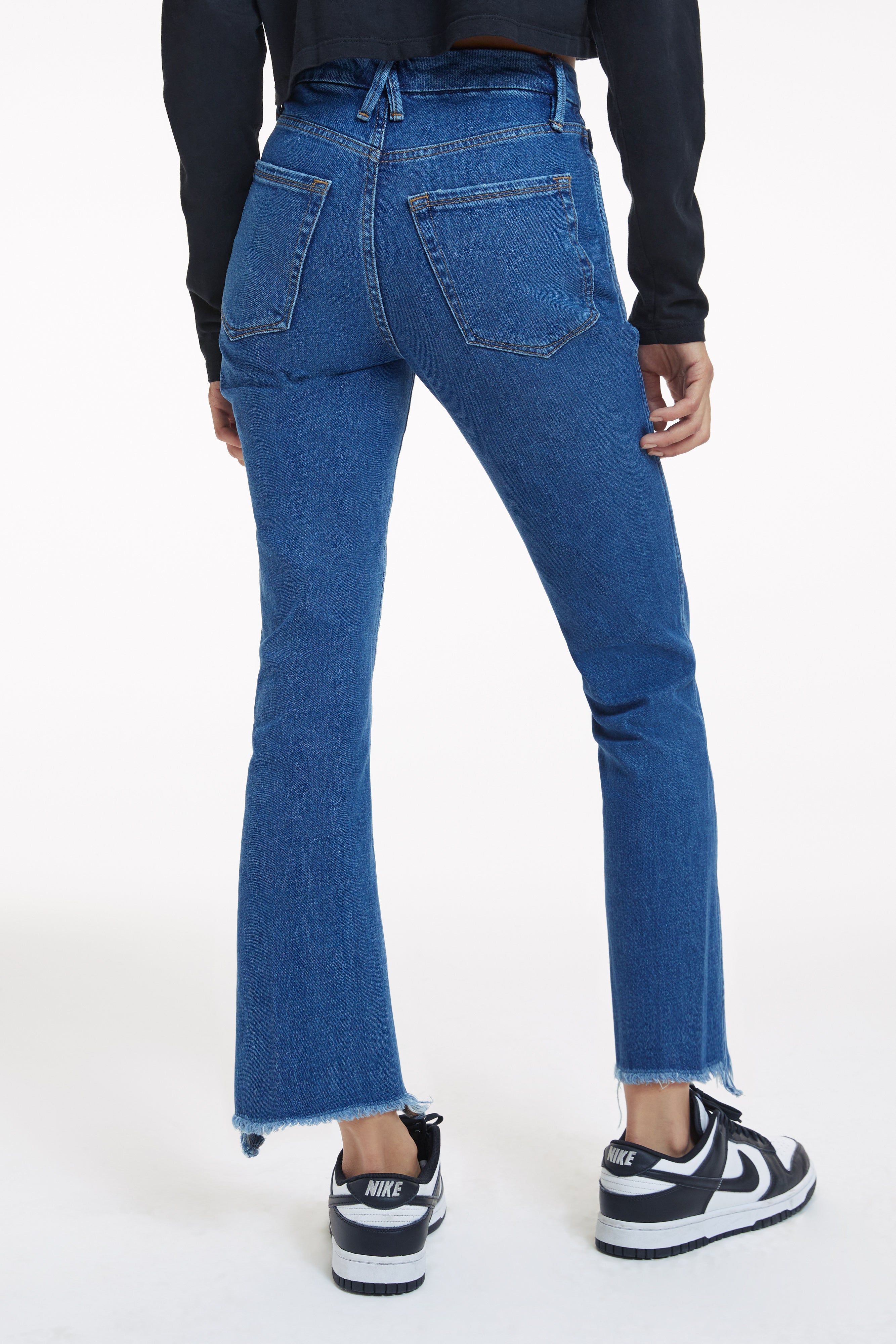 GOOD CURVE STRAIGHT JEANS | INDIGO125 sold by Good American product image thumbnail 12