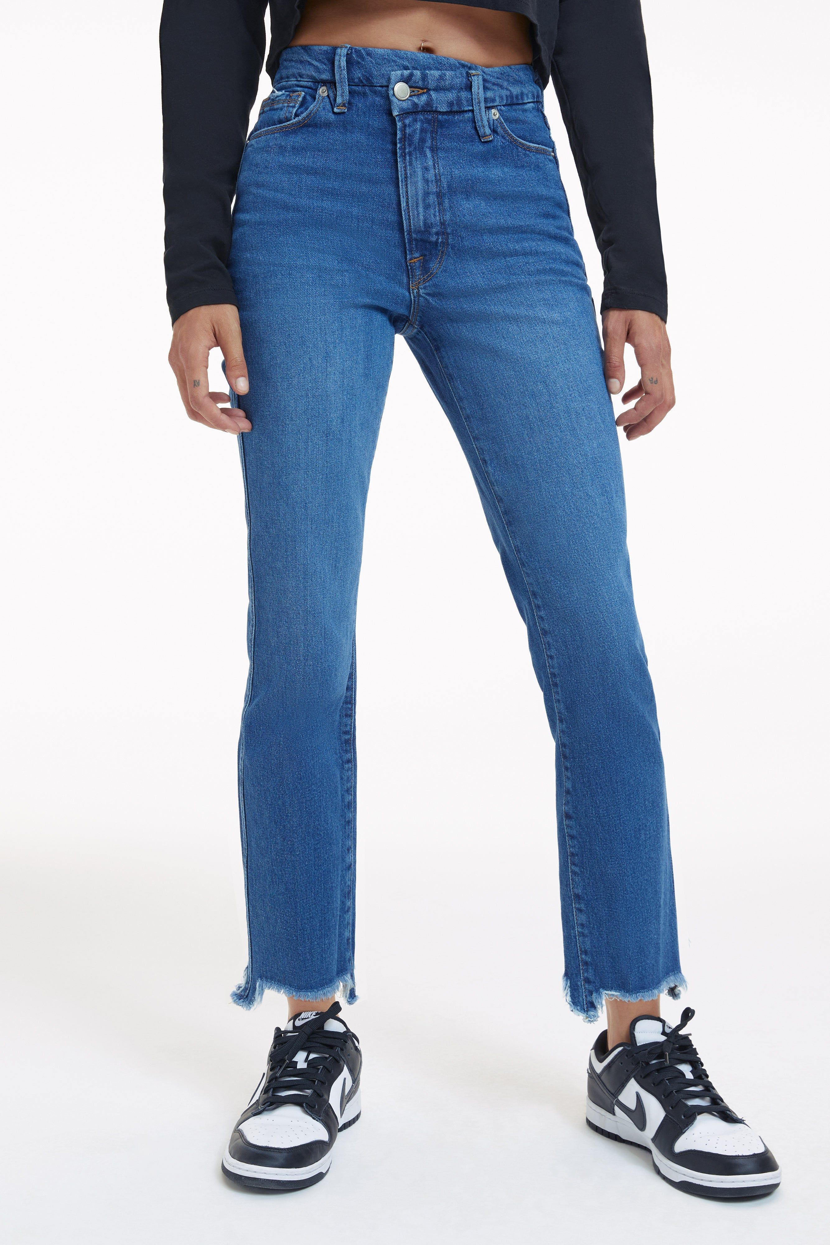 GOOD CURVE STRAIGHT JEANS | INDIGO125 sold by Good American product image thumbnail 10