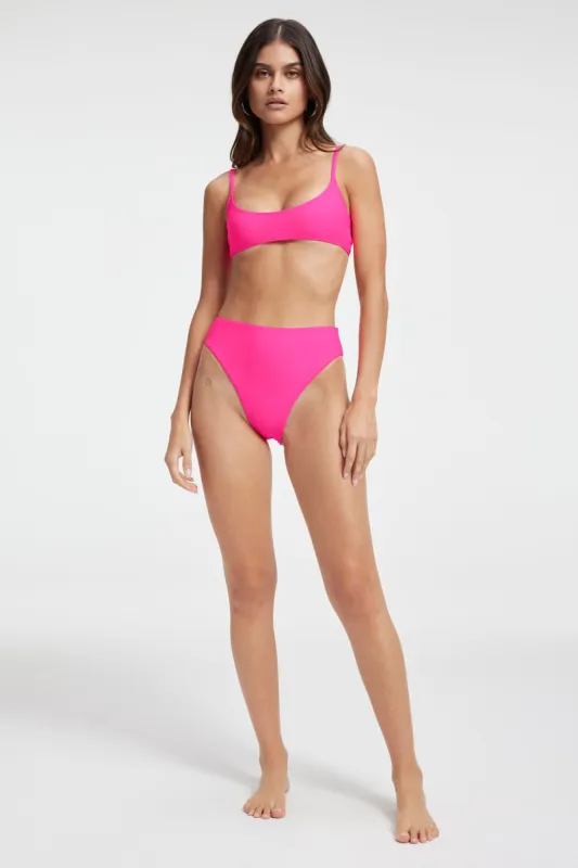 GOOD WAIST CHEEKY BIKINI BOTTOM | KNOCKOUTPINK001 sold by Good American