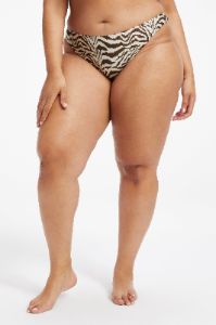 SATIN BETTER BIKINI BOTTOM | ZEBRA001 sold by Good American