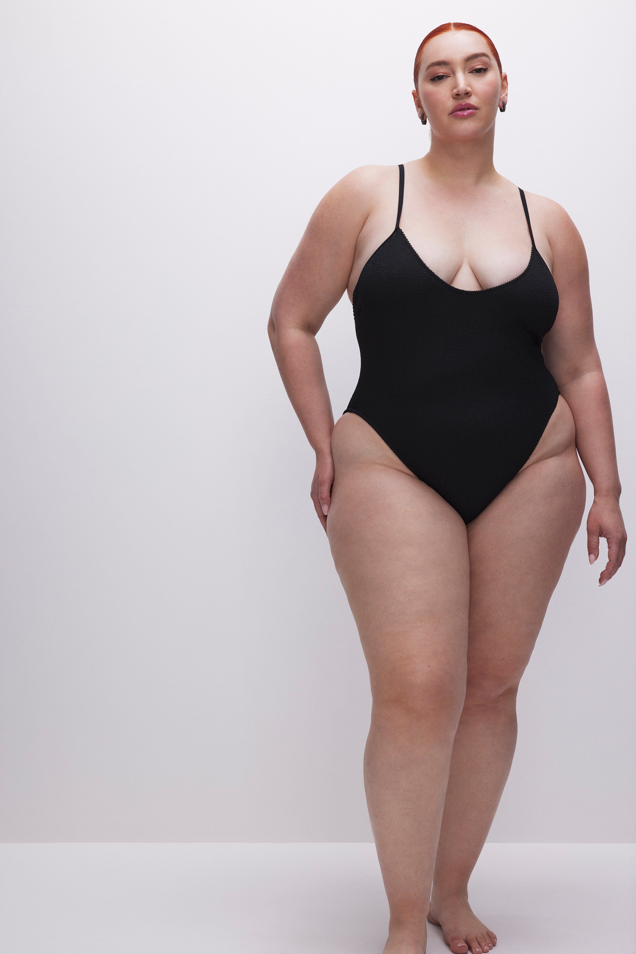 ALWAYS FITS ONE-PIECE SWIMSUIT | BLACK001 sold by Good American product image thumbnail 3