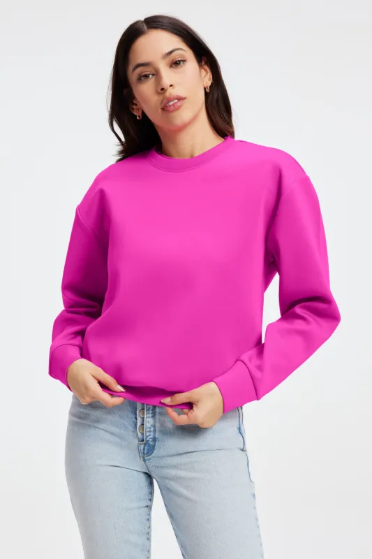SCUBA BOYFRIEND CREW | FUCHSIA PINK001 sold by Good American
