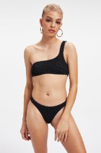 ALWAYS FITS SHOULDER BIKINI TOP | BLACK001 sold by Good American