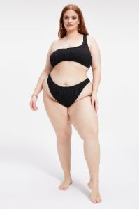 ALWAYS FITS SHOULDER BIKINI TOP | BLACK001 sold by Good American