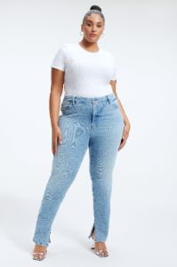 GOOD CLASSIC JEANS | INDIGO335 sold by Good American