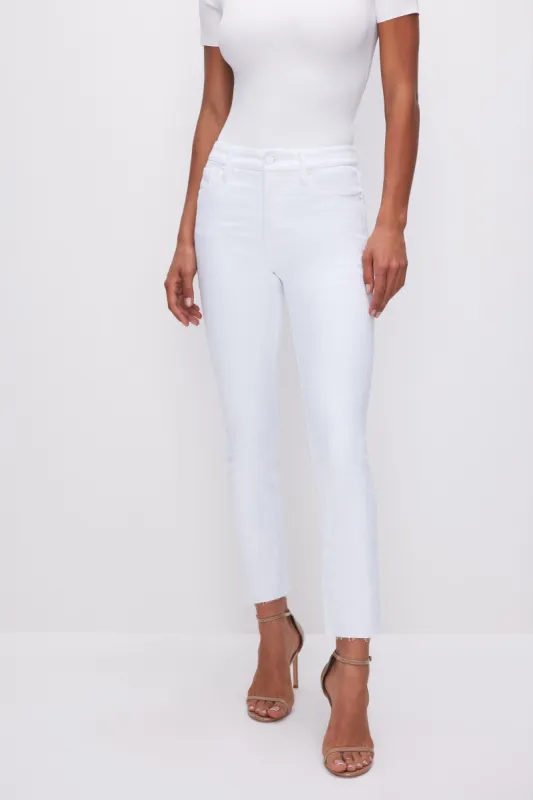 GOOD STRAIGHT JEANS | WHITE037 sold by Good American