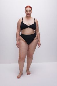 ALWAYS FITS TWIST BIKINI TOP | BLACK001 sold by Good American