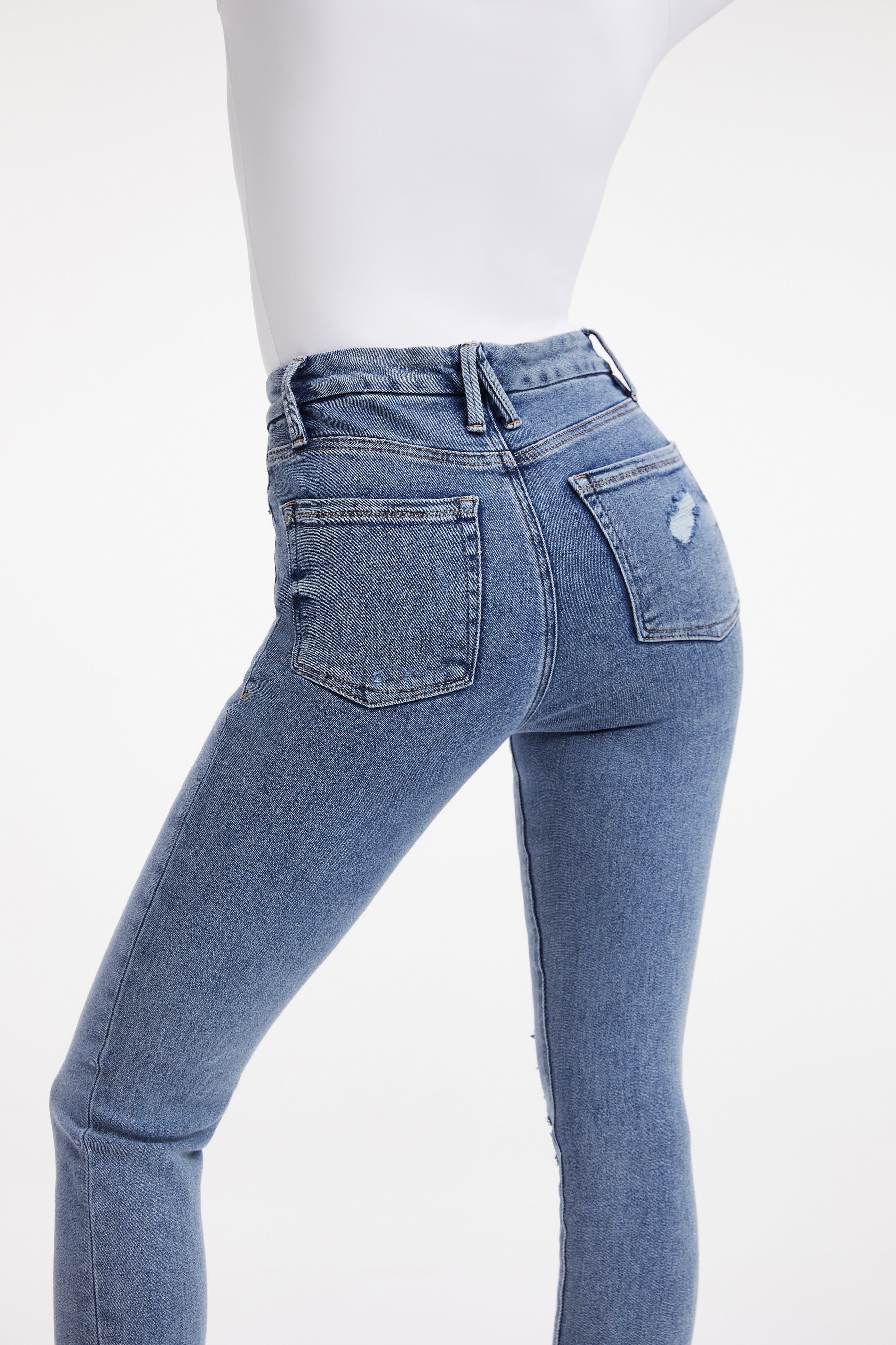 GOOD WAIST JEANS | INDIGO225 sold by Good American product image thumbnail 5