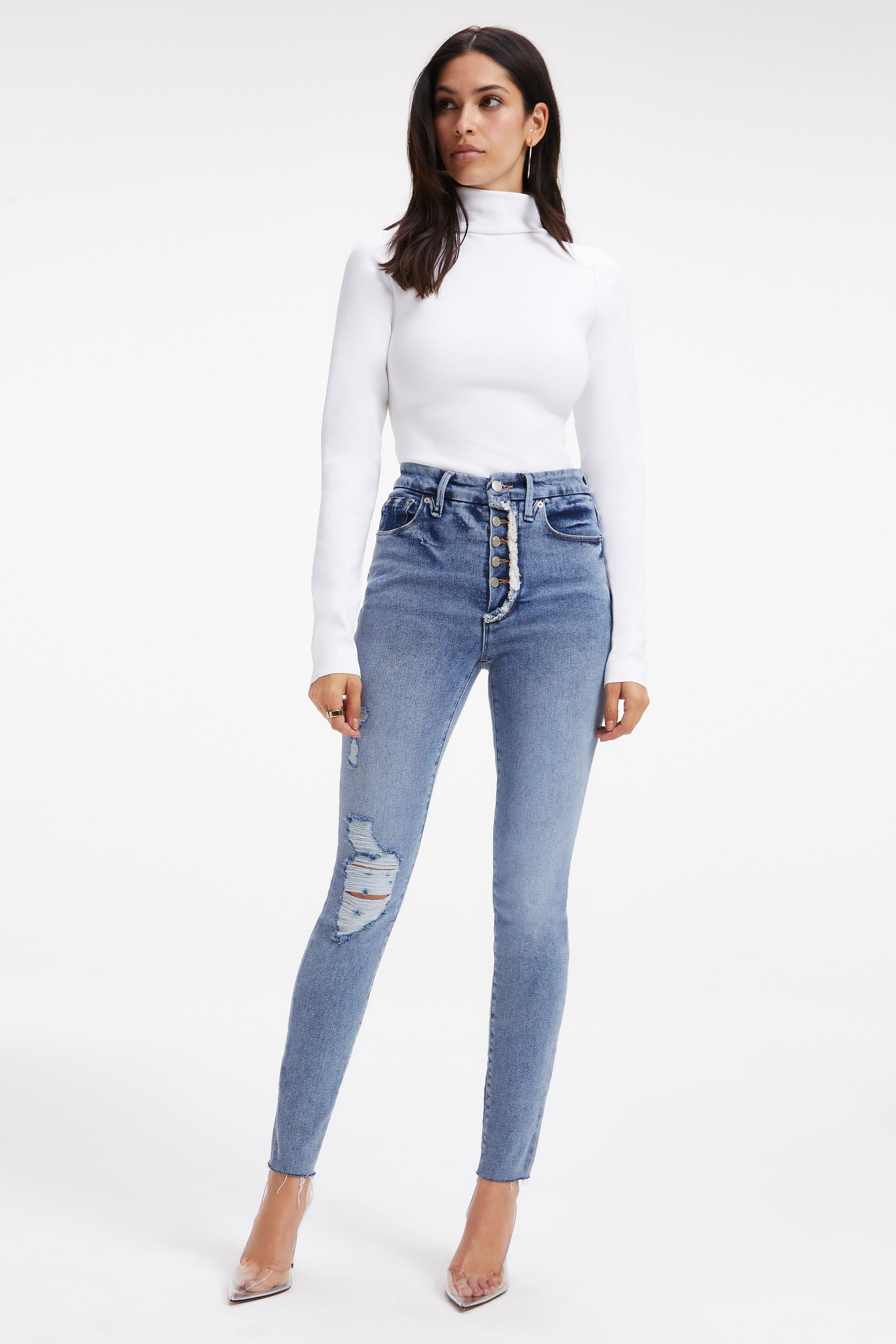 GOOD WAIST JEANS | INDIGO225 sold by Good American