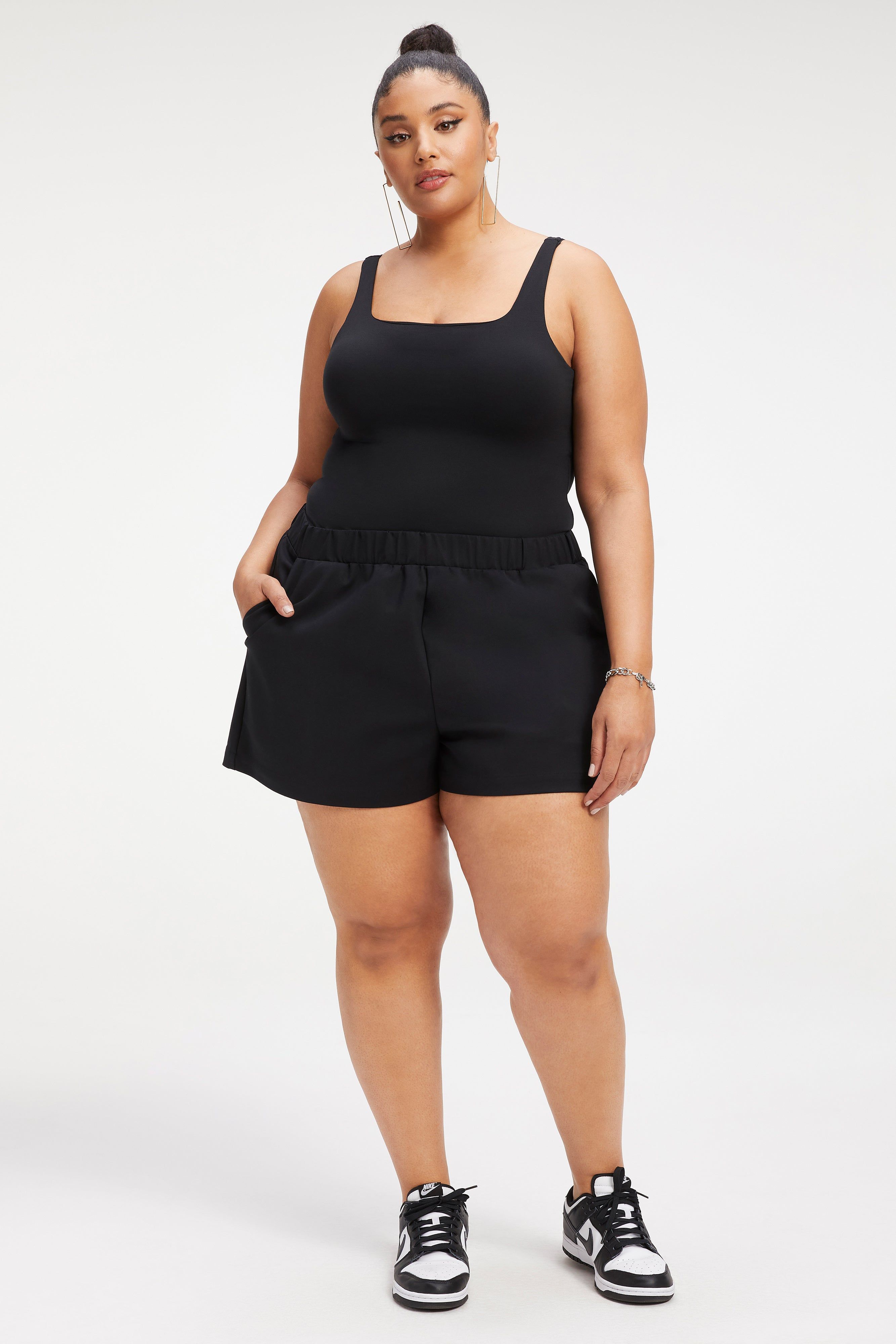 WEEKEND SHORTS | BLACK001 sold by Good American product image thumbnail 8