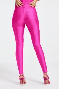 COMPRESSION SHINE GOOD WAIST LEGGINGS | FUCHSIA PINK001 sold by Good American