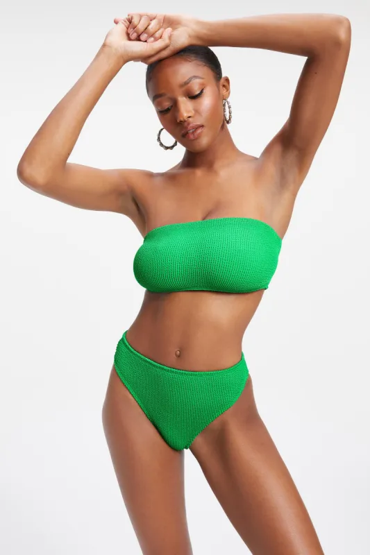 ALWAYS FITS BETTER BAND BIKINI TOP| SUMMER GREEN002 sold by Good American