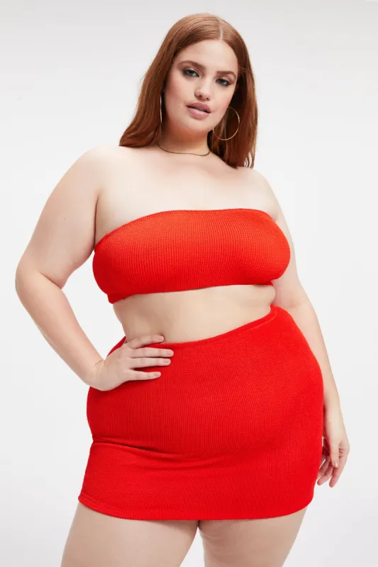 ALWAYS FITS BETTER BAND BIKINI TOP | BRIGHT POPPY002 sold by Good American